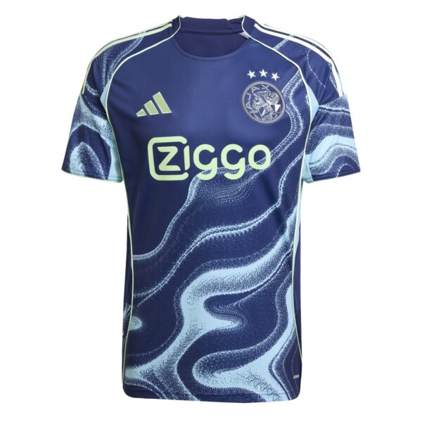 Maillot Ajax Amsterdam Exterieur 2025/2026 vue de face