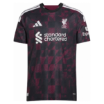 Maillot third Liverpool 26/27 noir et bordeaux