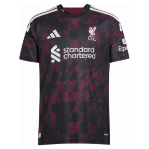 Maillot third Liverpool 26/27 noir et bordeaux